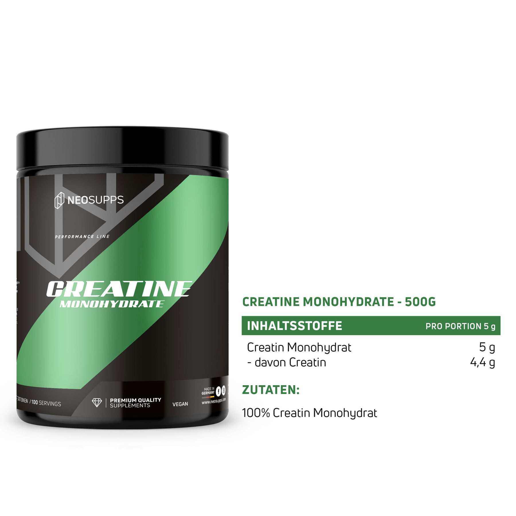 Creatine Monohydrate 500g