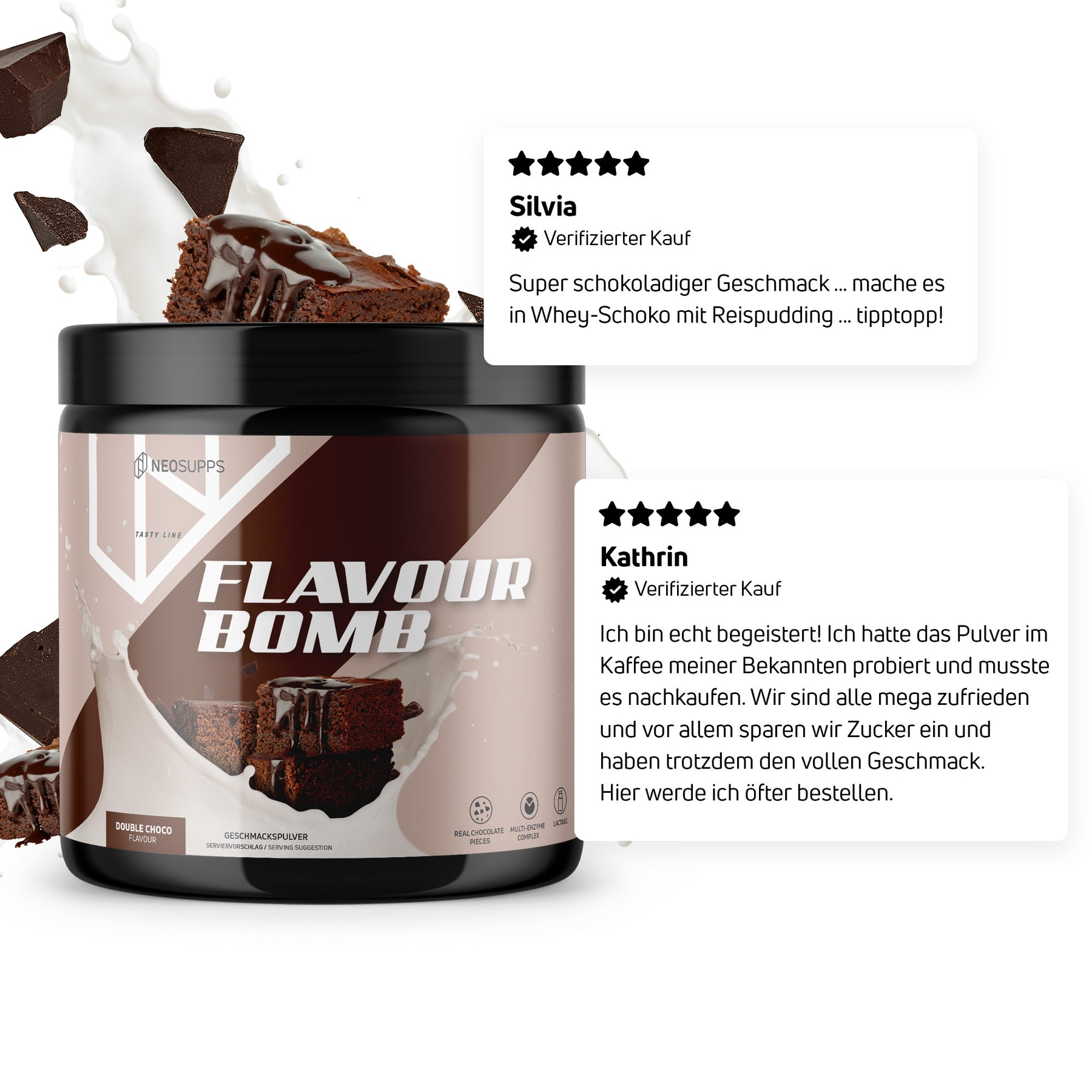 Flavour Bomb - Double Chocolate, 250g