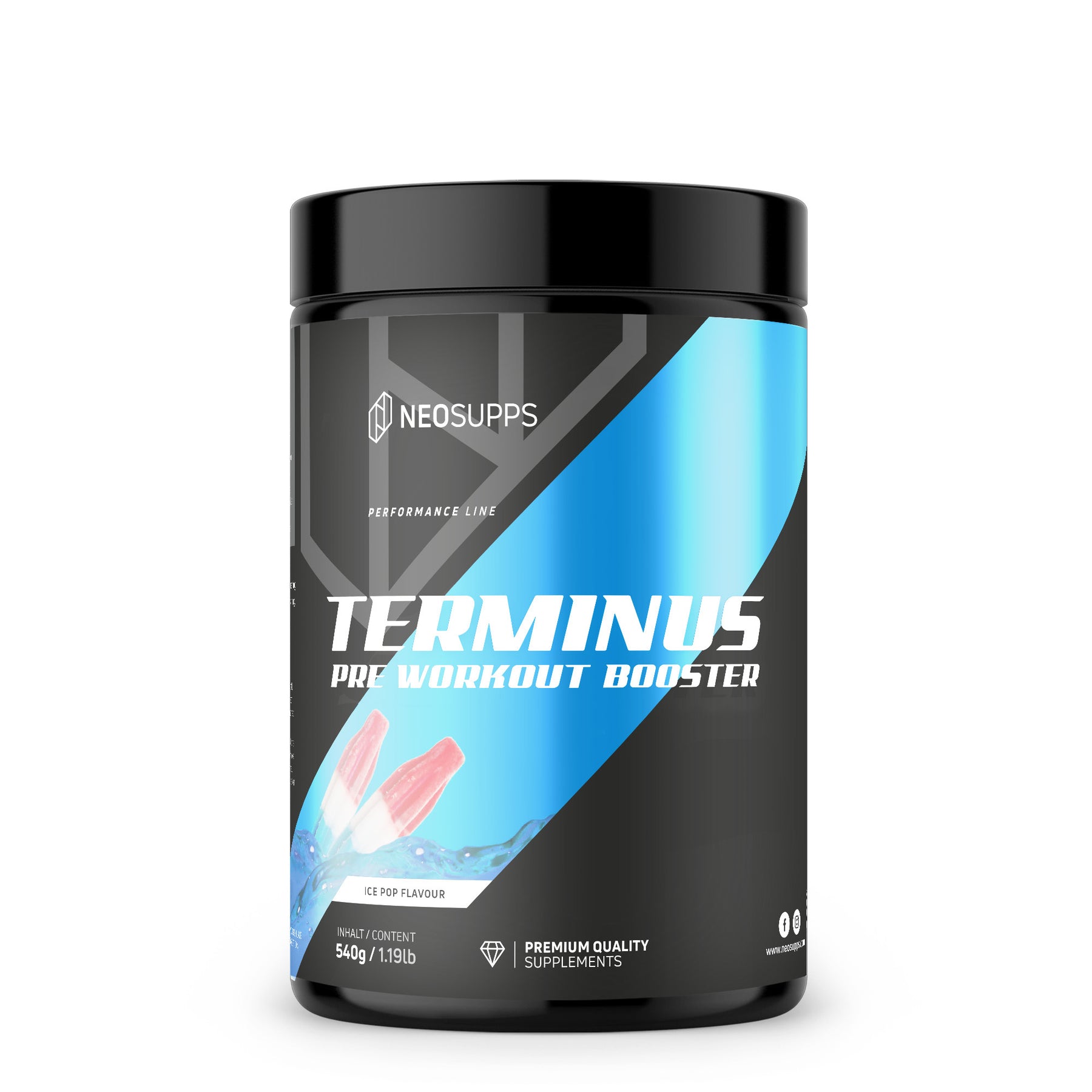 Terminus Booster - Ice Pop, 540g