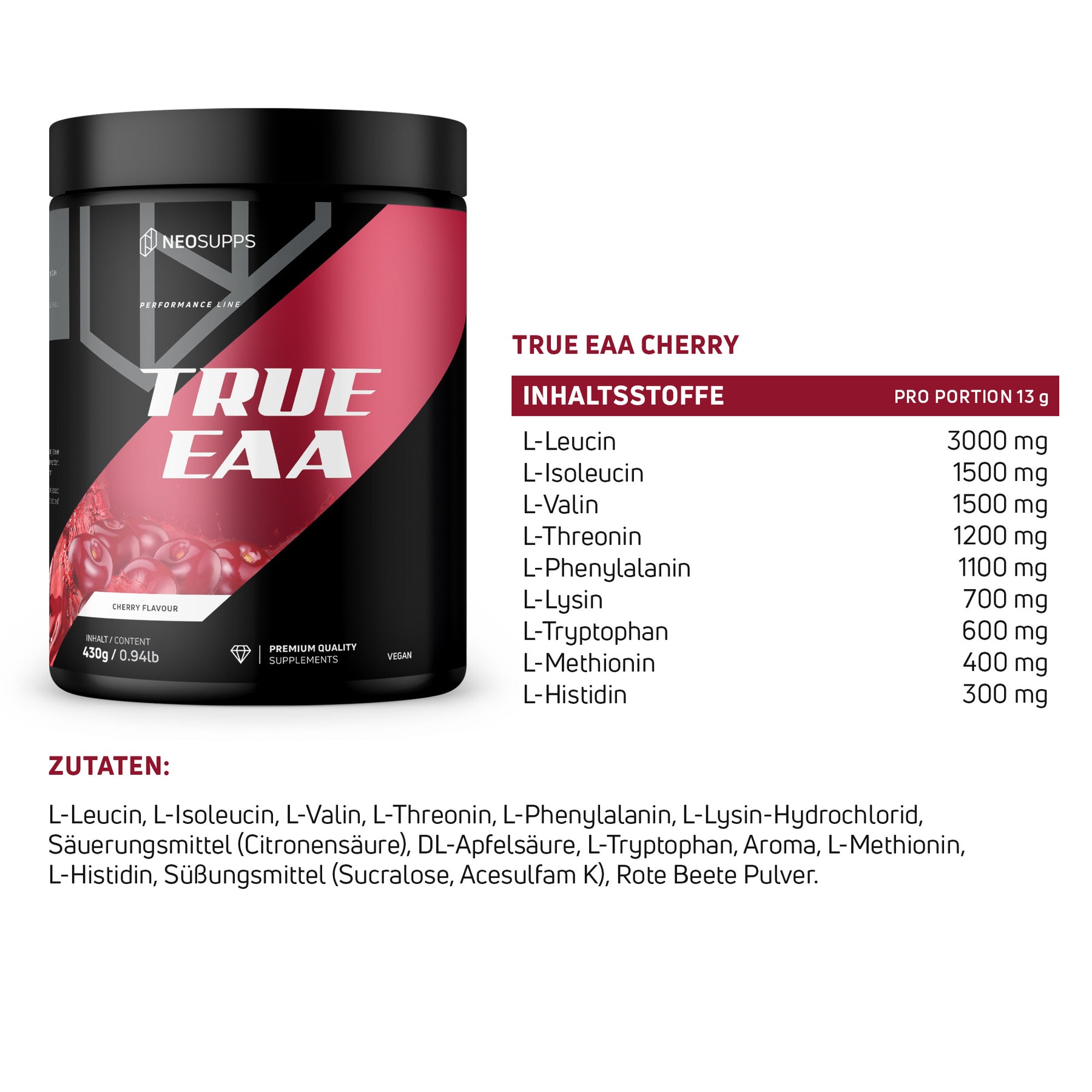 True EAA Cherry 430g