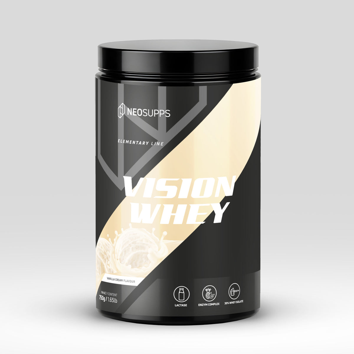 Vision Whey - Vanilla Cream, 750g
