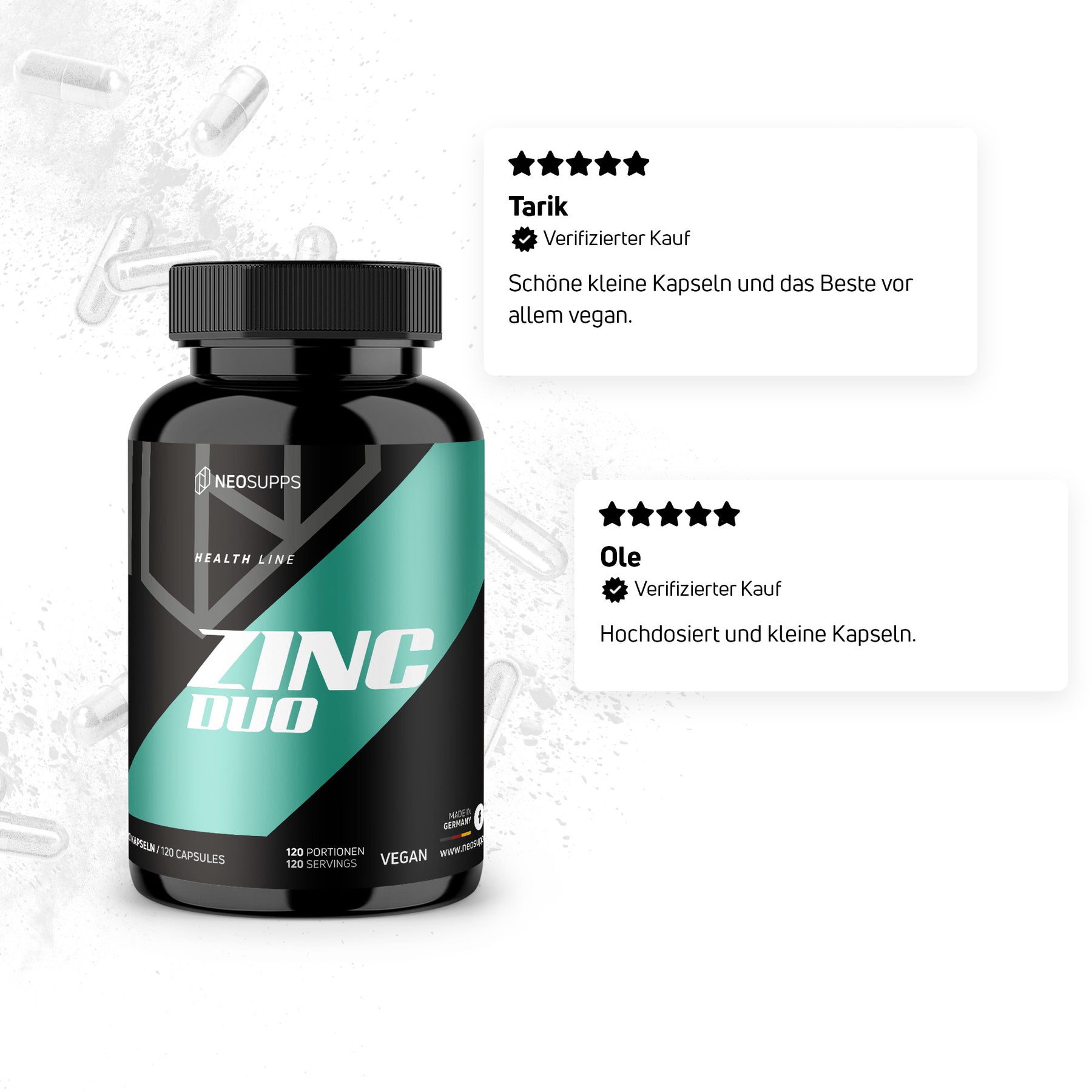 Zinc Duo - 120 Kapseln