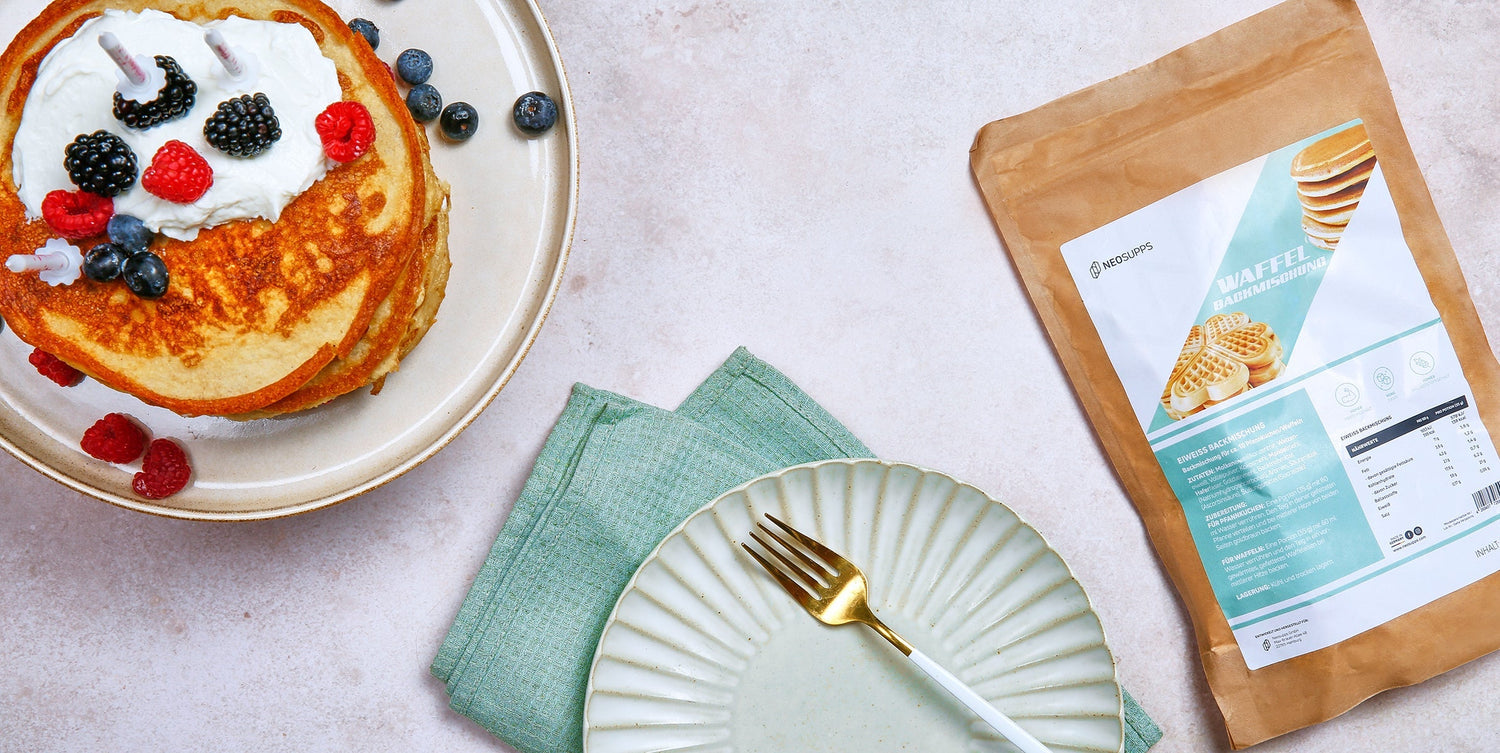 Gesunde Pancake Torte