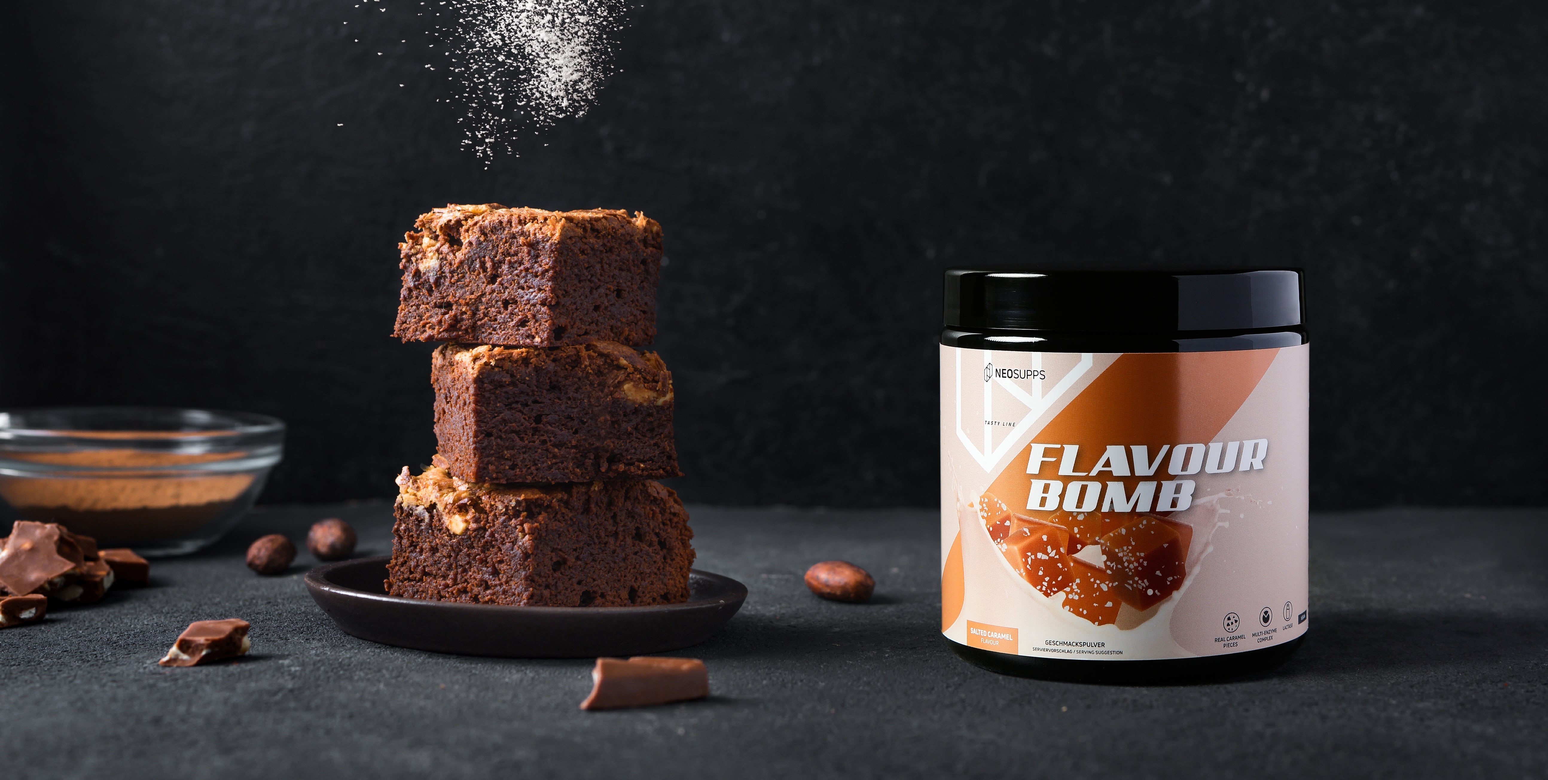 Karamell Brownies