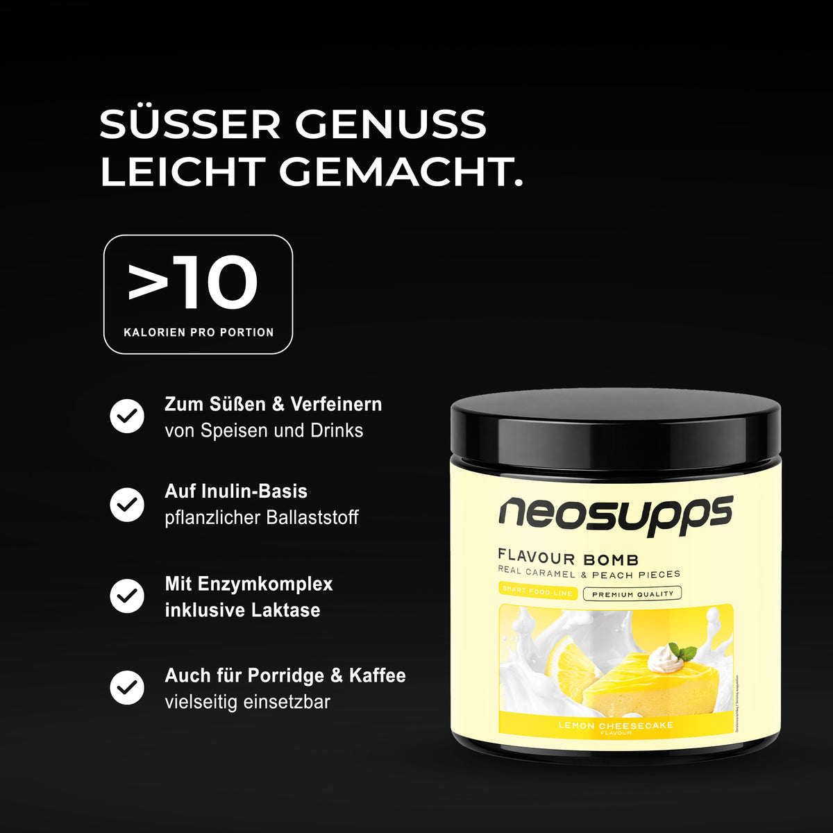 Flavour Bomb - Lemon Cheesecake, 250g