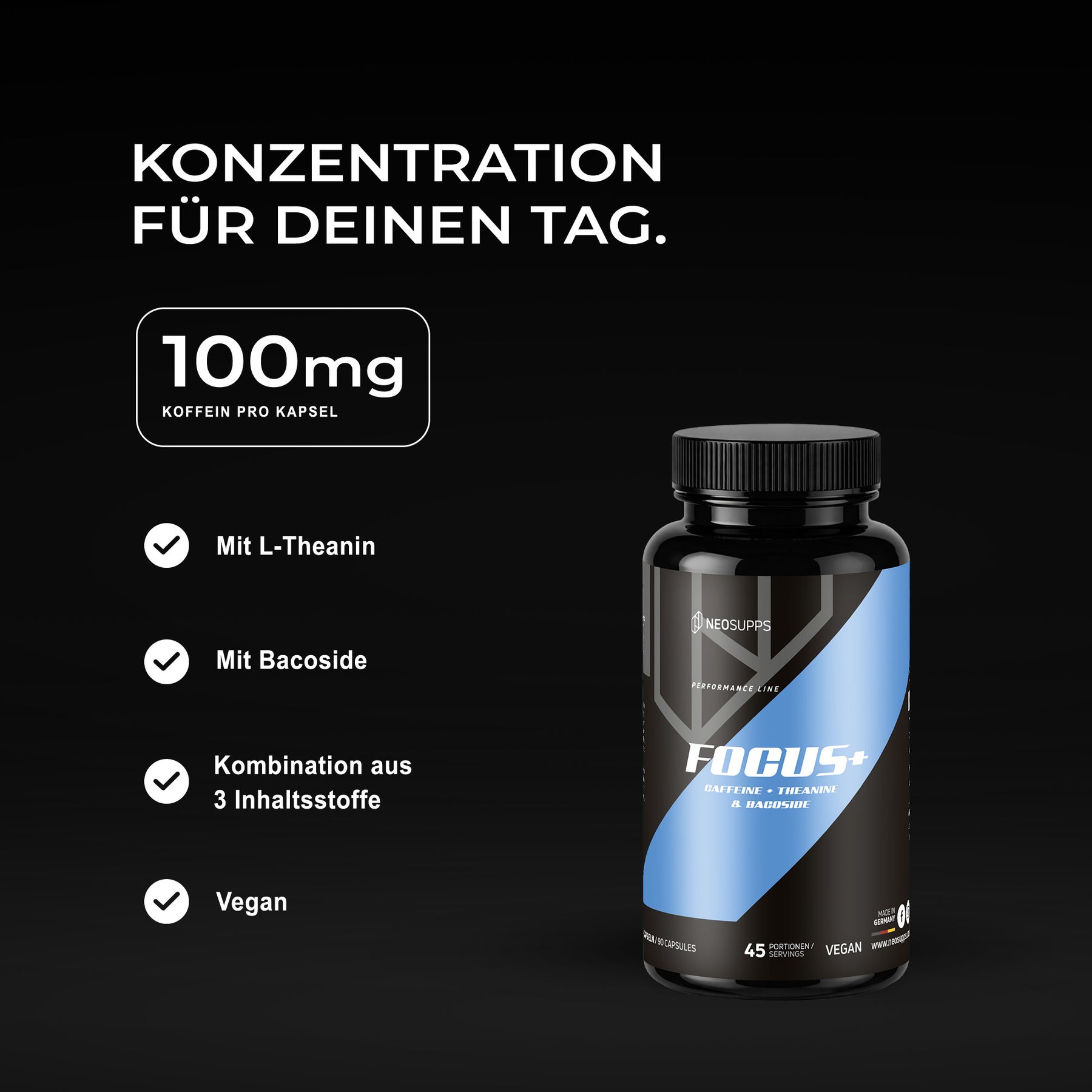 Focus+, 90 Kapseln