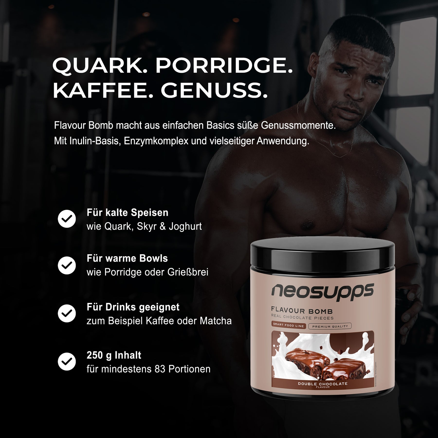 Flavour Bomb - Double Chocolate, 250g