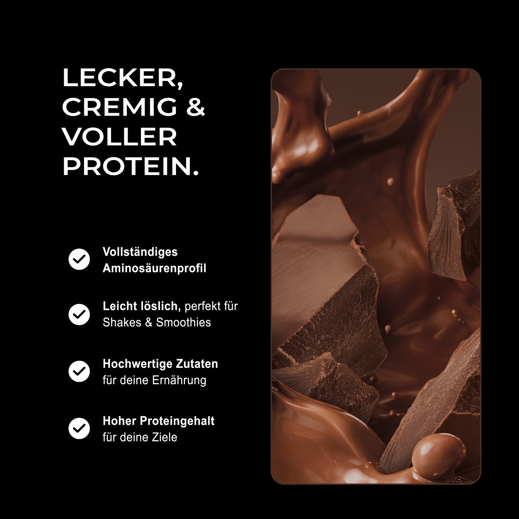 Vegan Protein - Smooth Chocolate, 600g