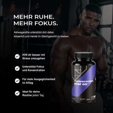 Ashwagandha KSM-66 - 90 Kapseln