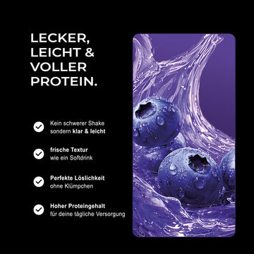 Clear Isolate - Blueberry 500g