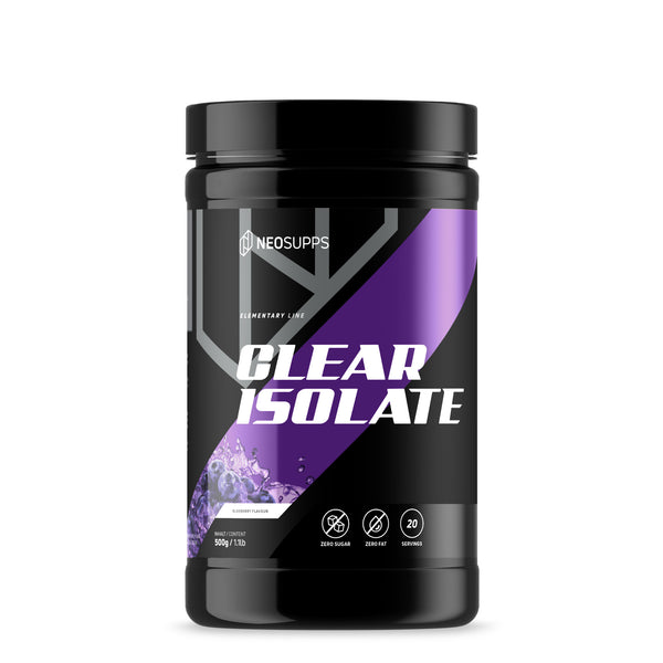 Clear Isolate - Blueberry 500g