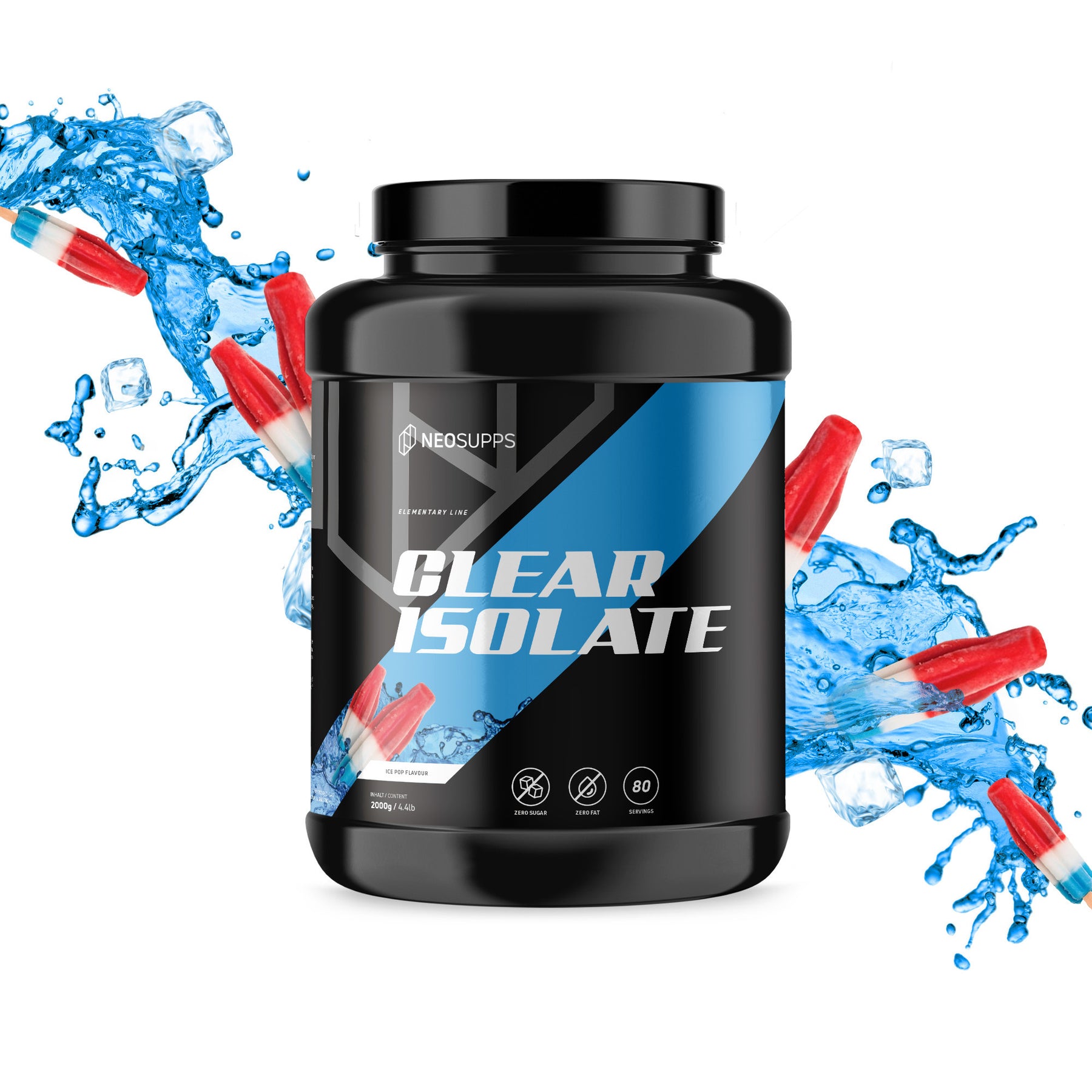 Clear Isolate - Ice Pop 2000g