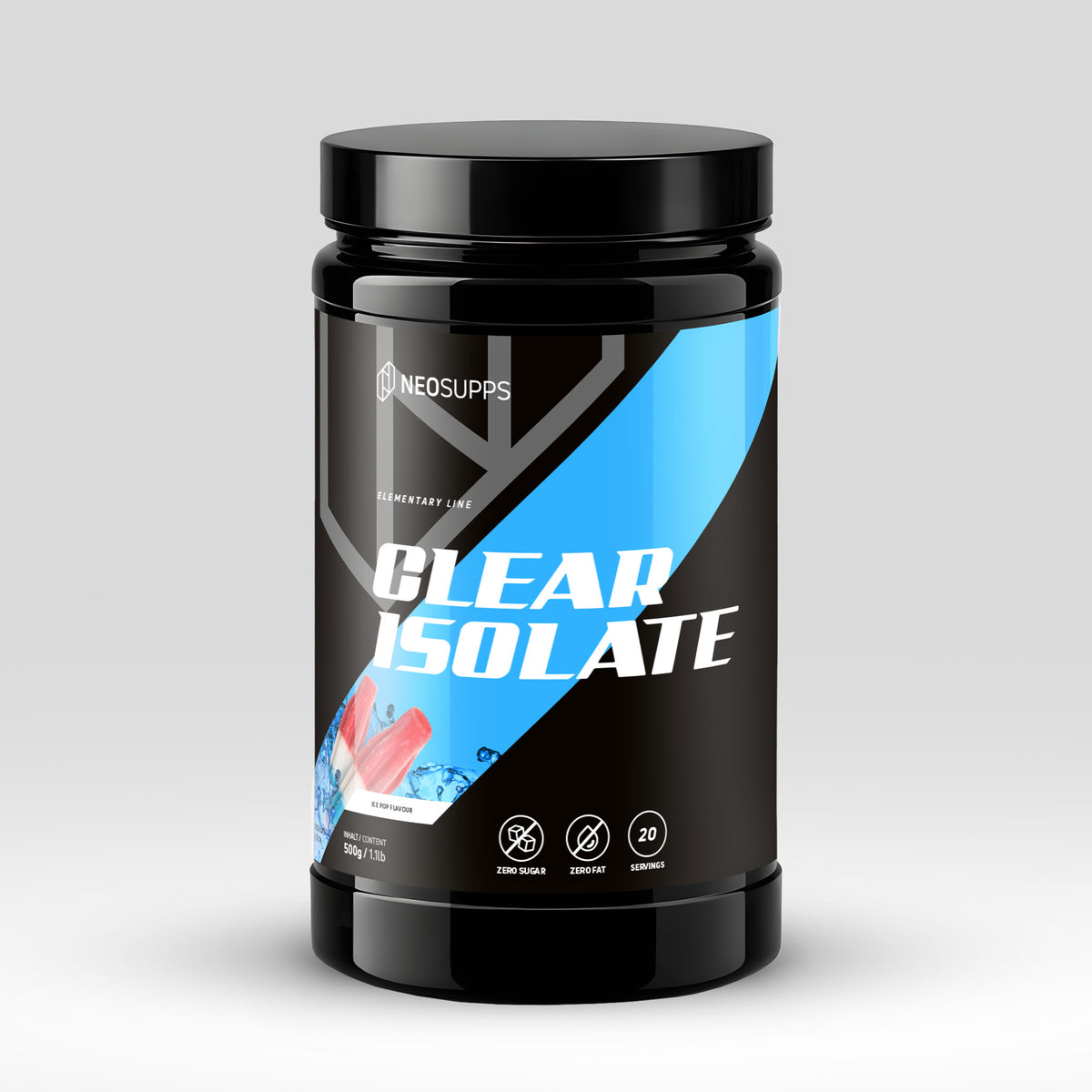 Clear Isolate - Ice Pop 500g