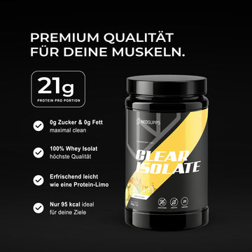 Clear Isolate - Lemon Ice Tea 500g