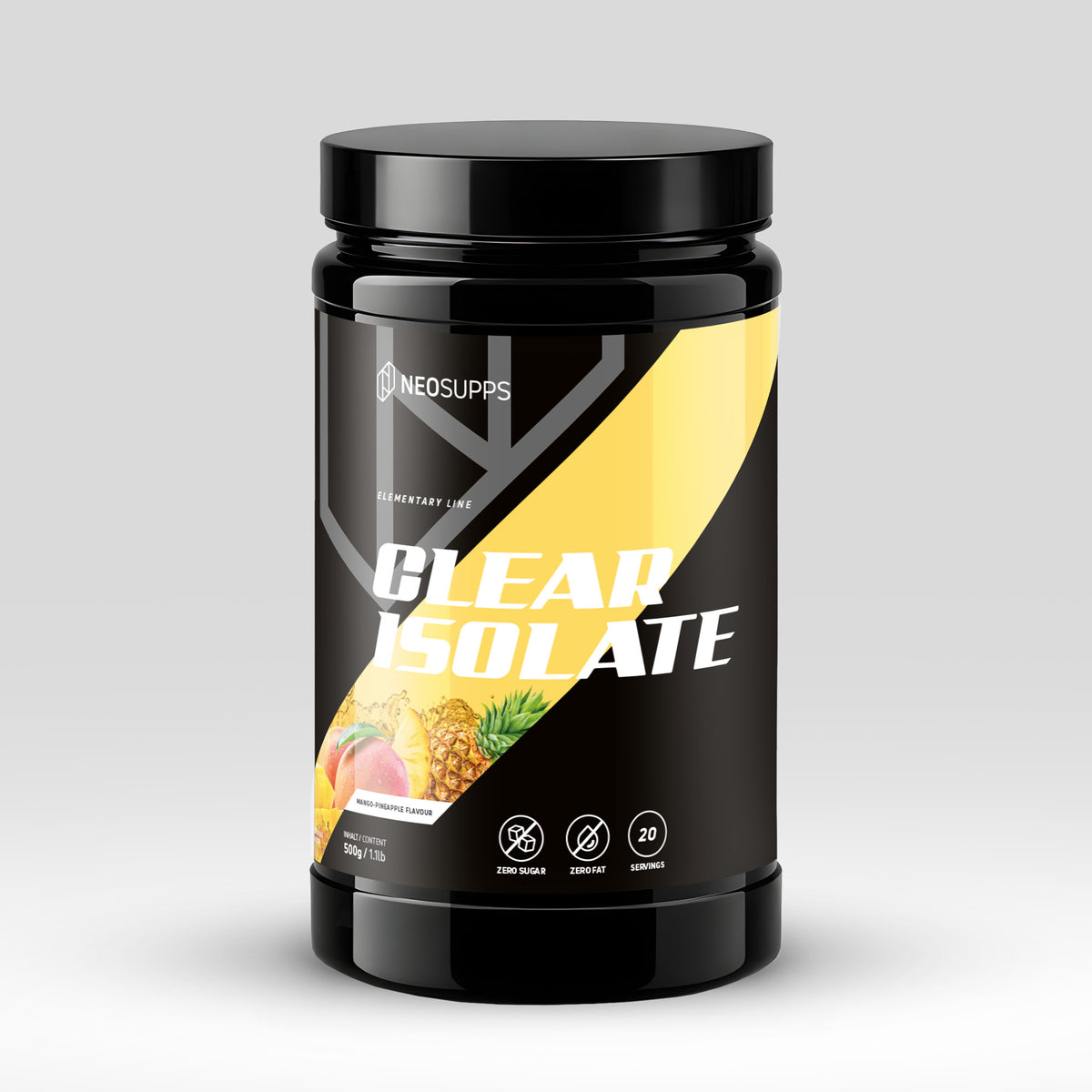 Clear Isolate - Mango-Pineapple 500g