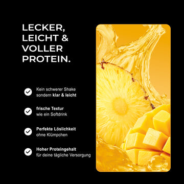Clear Isolate - Mango-Pineapple 500g