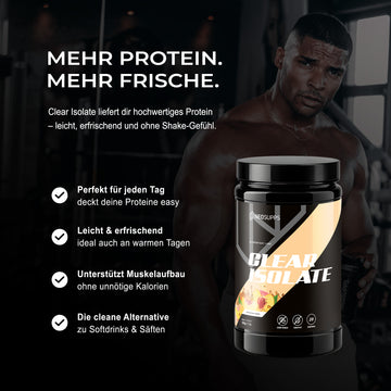 Clear Isolate - Peach Ice Tea 500g