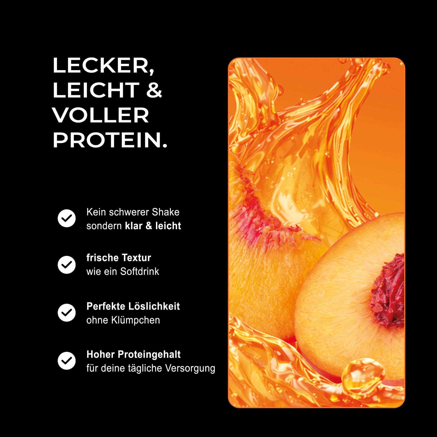 Clear Isolate - Peach Ice Tea 500g