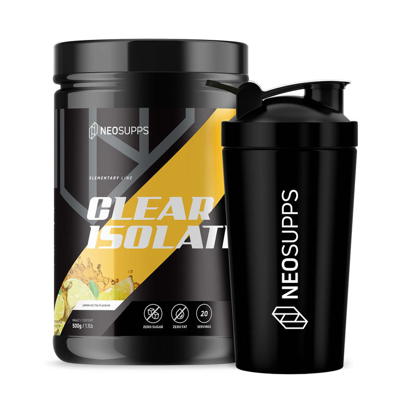 Clear Isolate & Steel Shaker Bundle