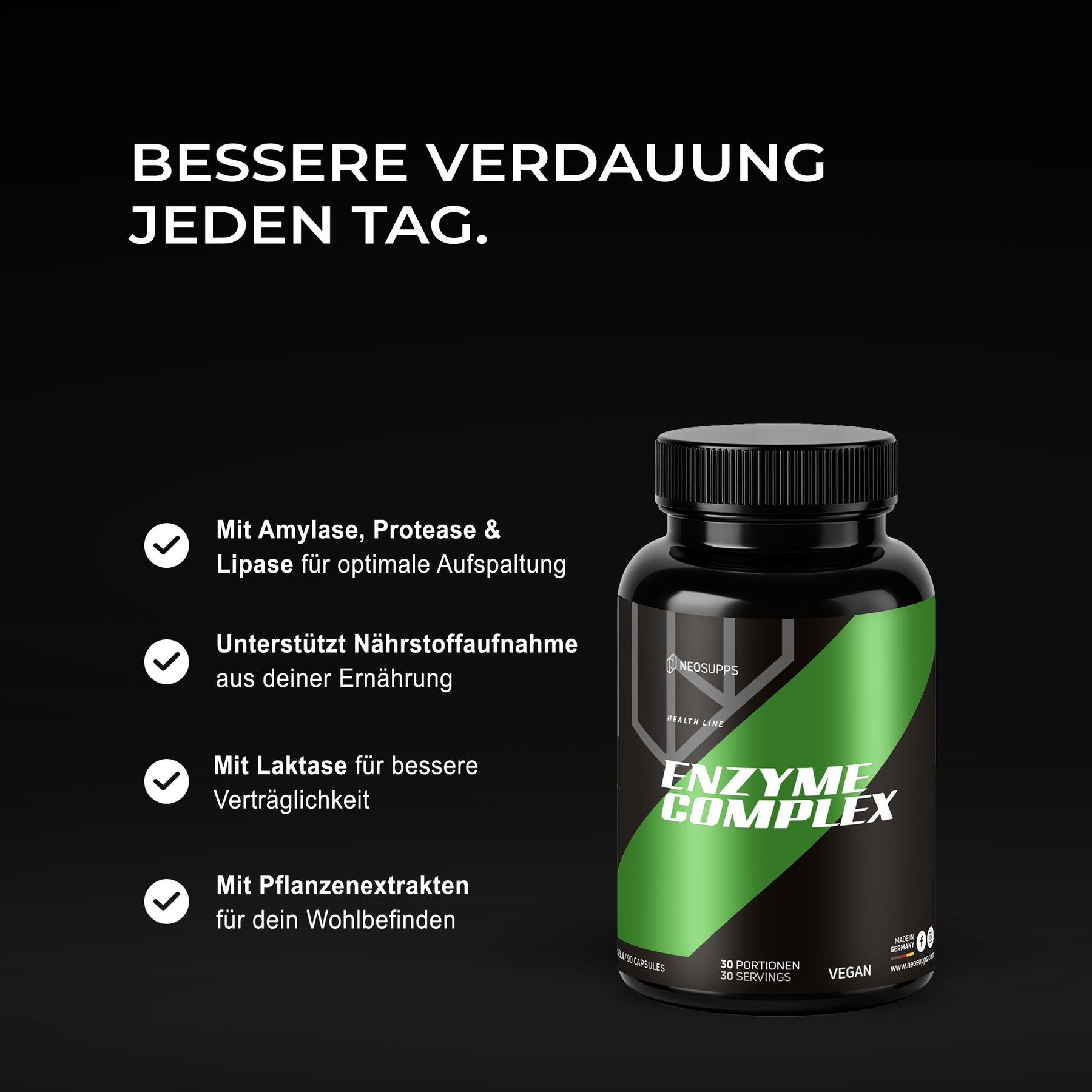 Enzyme Complex - 90 Kapseln