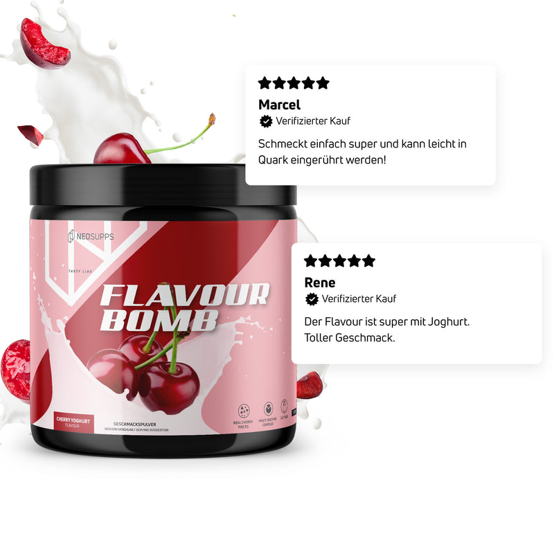 Flavour Bomb - Cherry Yoghurt. 250g