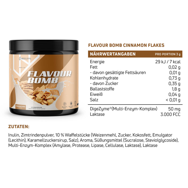 Flavour Bomb - Cinnamon Flakes, 250g