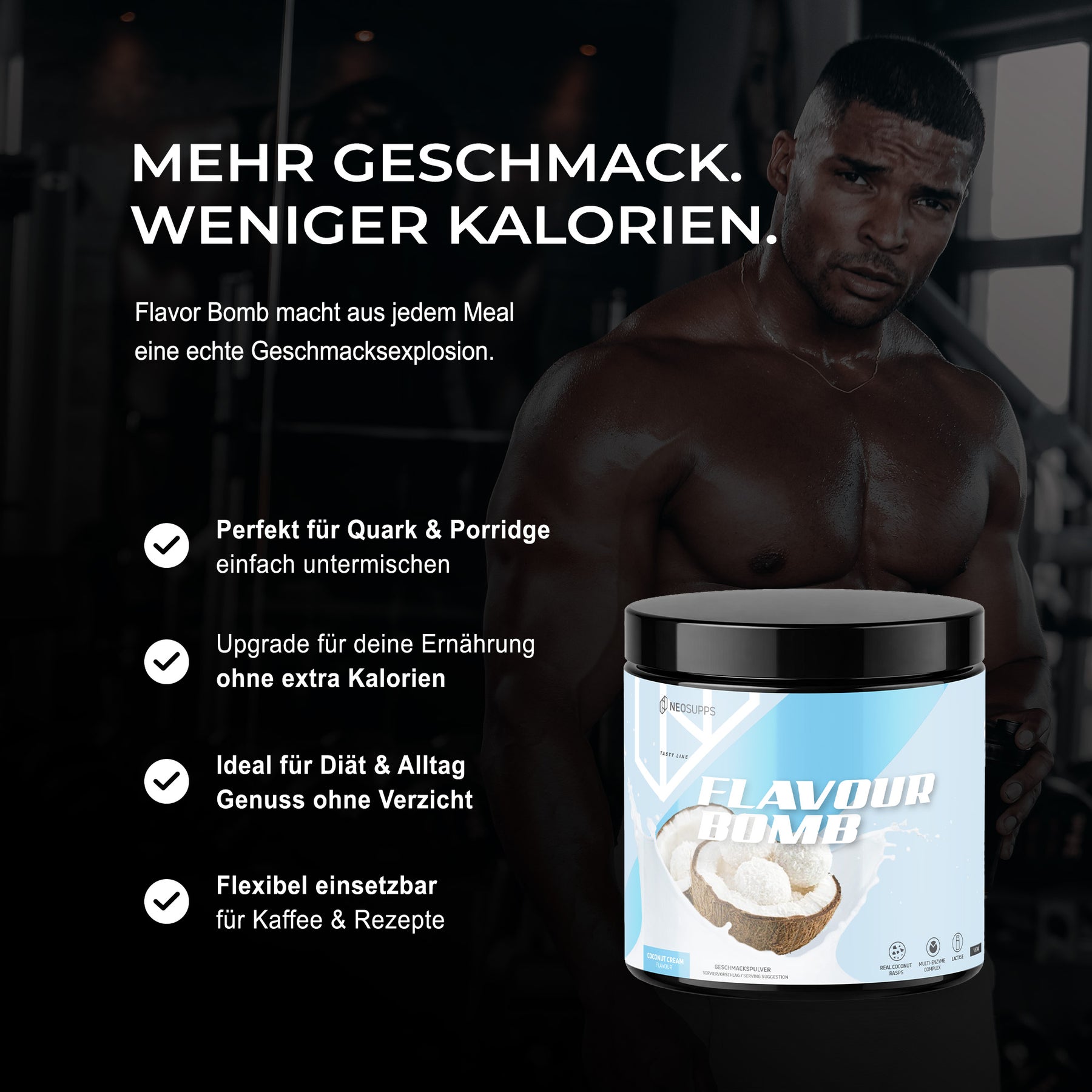 Flavour Bomb - Coconut Cream, 250g