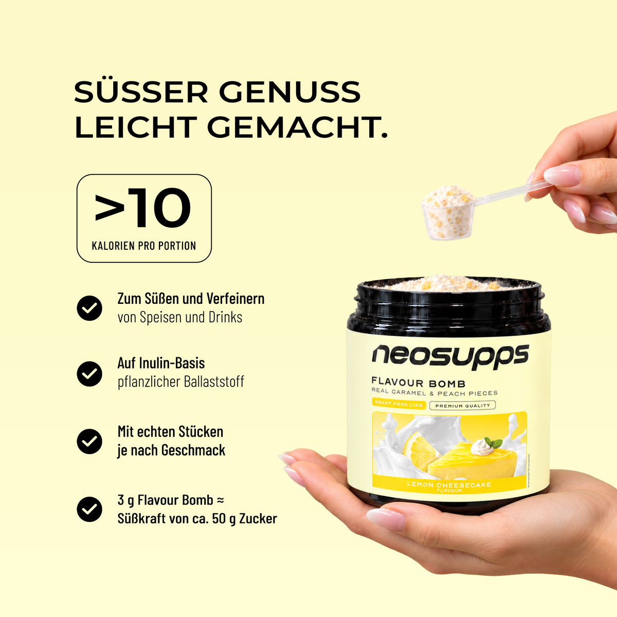 Flavour Bomb - Lemon Cheesecake, 250g