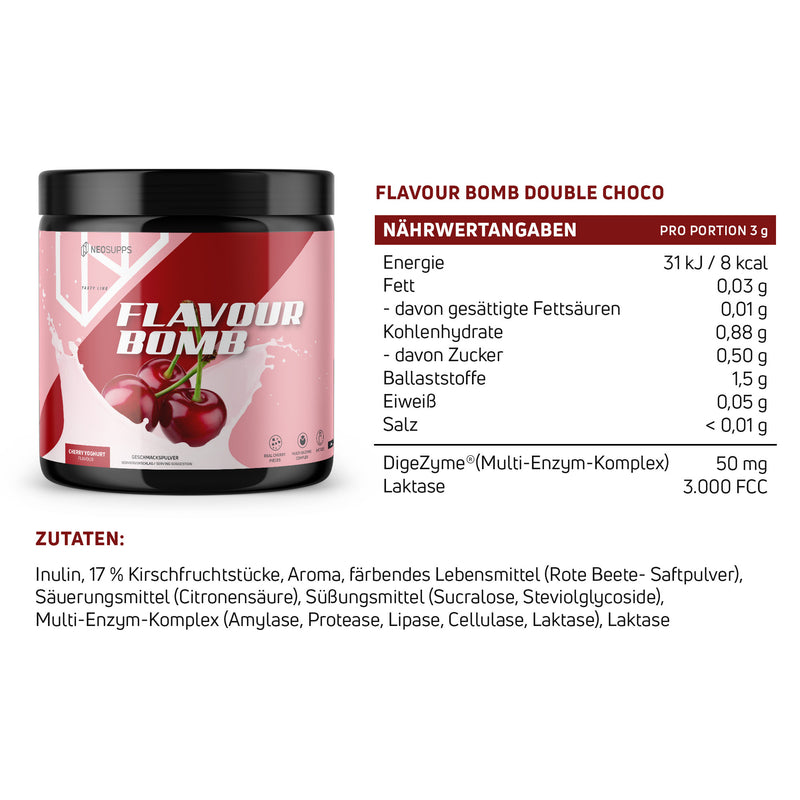 Flavour Bomb - Cherry Yoghurt, 250g