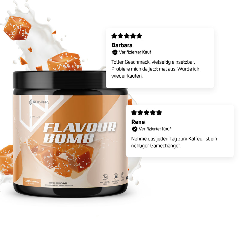 Flavour Bomb - Salted Caramel. 250g