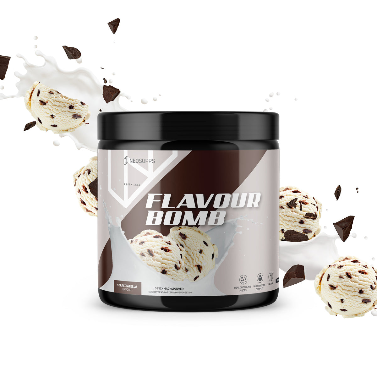 Flavour Bomb - Stracciatella, 250g