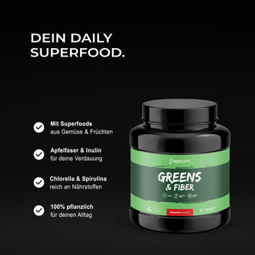 Greens & Fiber - Red Apple, 390g