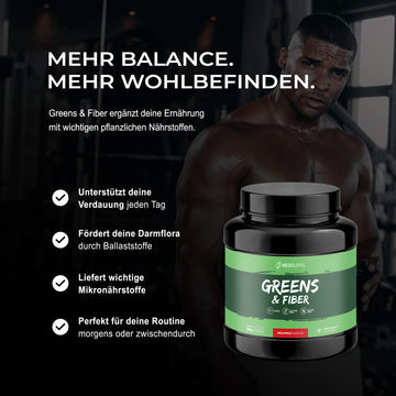 Greens & Fiber - Red Apple, 390g