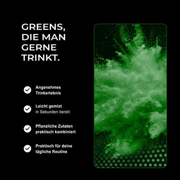 Greens & Fiber - Red Apple, 390g