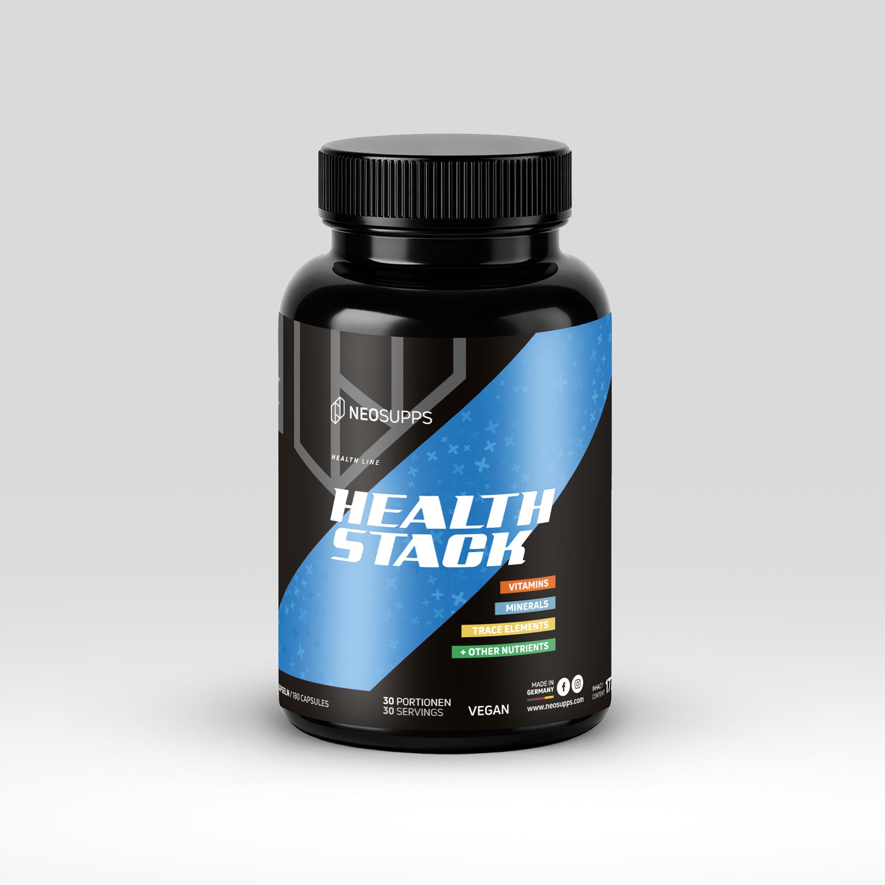 Health Stack - 180 Kapseln