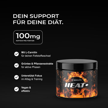Heat+ - Orange, 240g