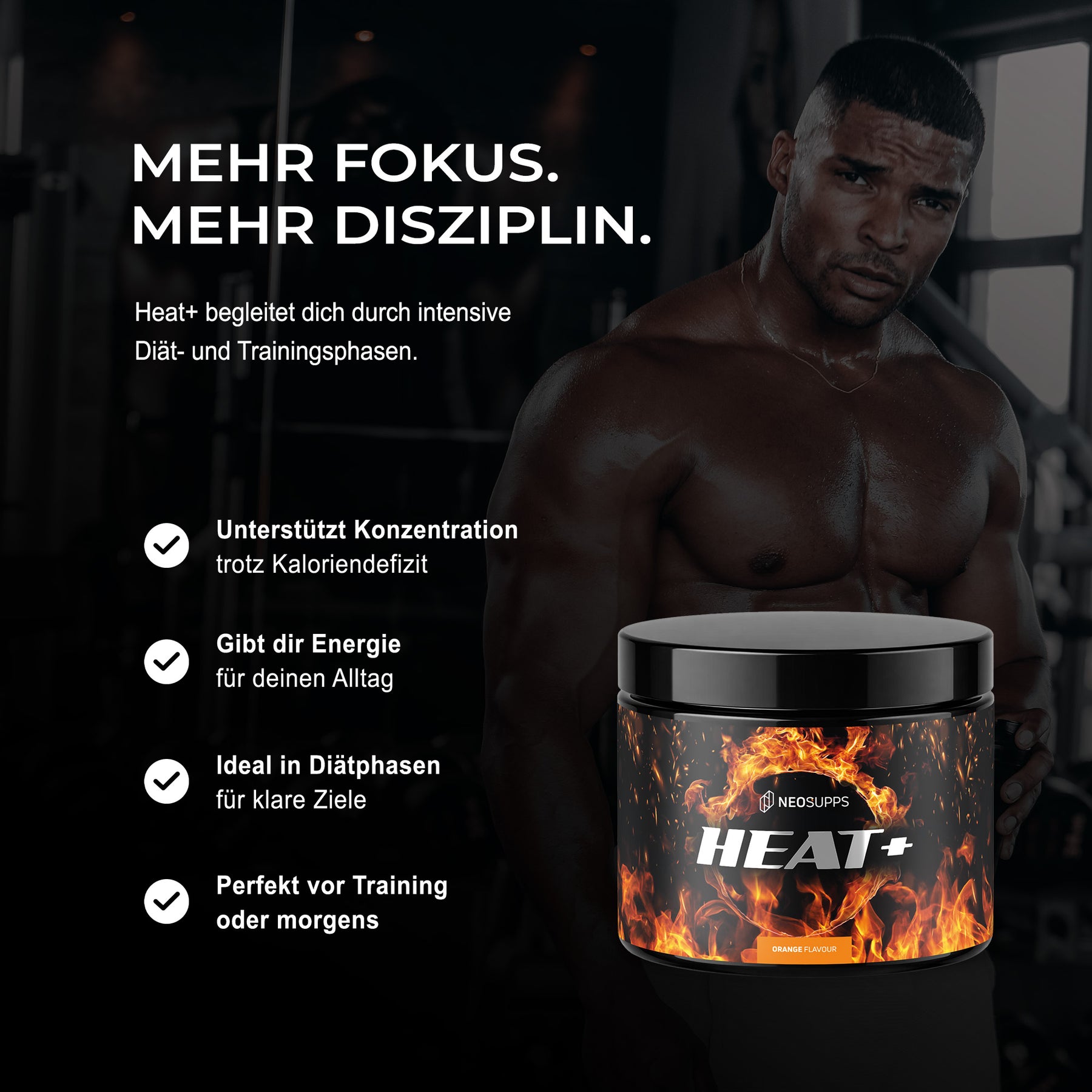 Heat+ - Orange, 240g