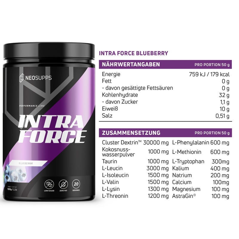 Intra Force - Blueberry 1000g