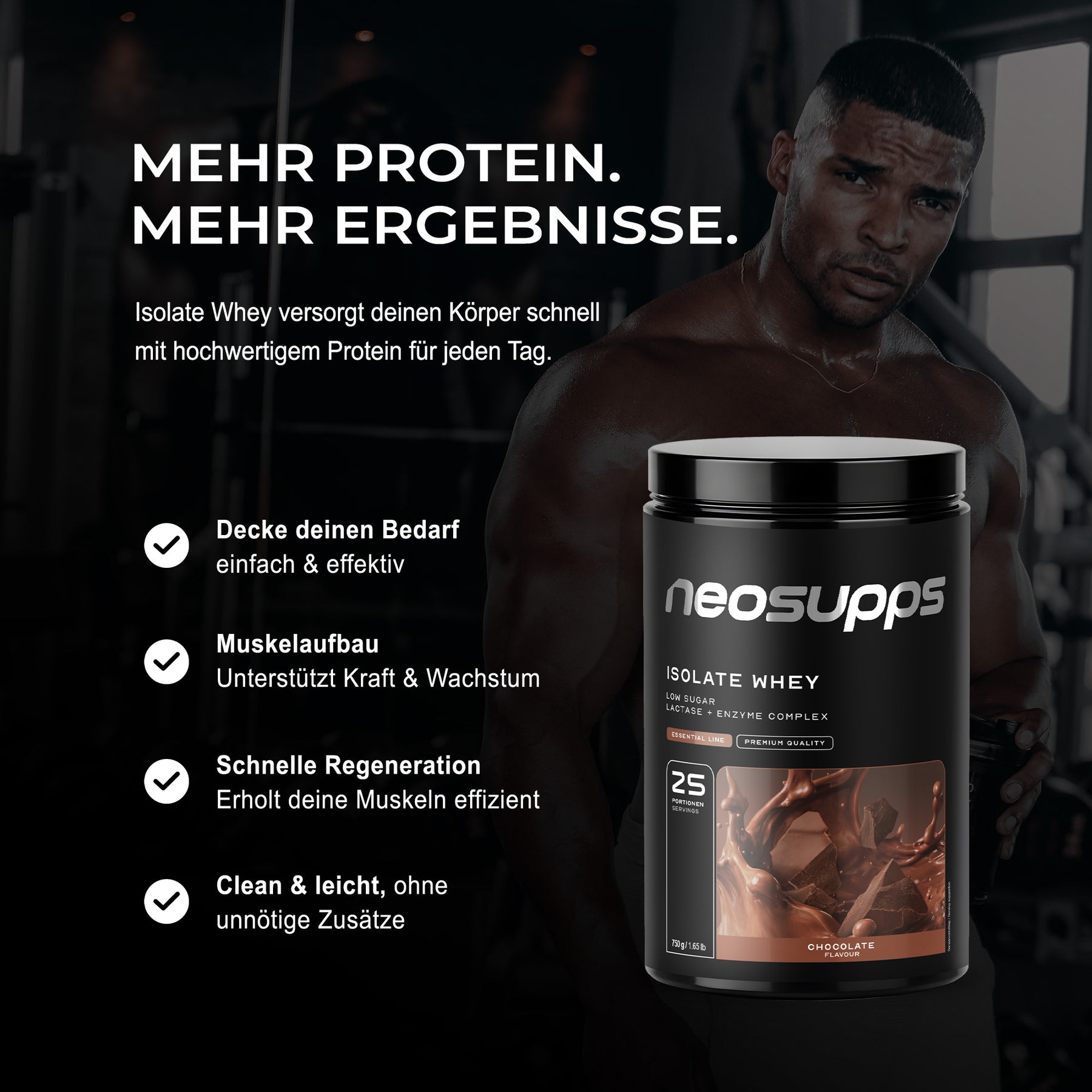 Isolate Whey - Chocolate 750g