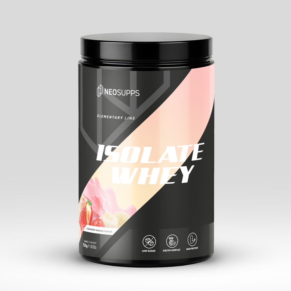 Isolate Whey - Strawberry-Banana 750g