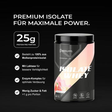 Isolate Whey - Strawberry-Banana 750g