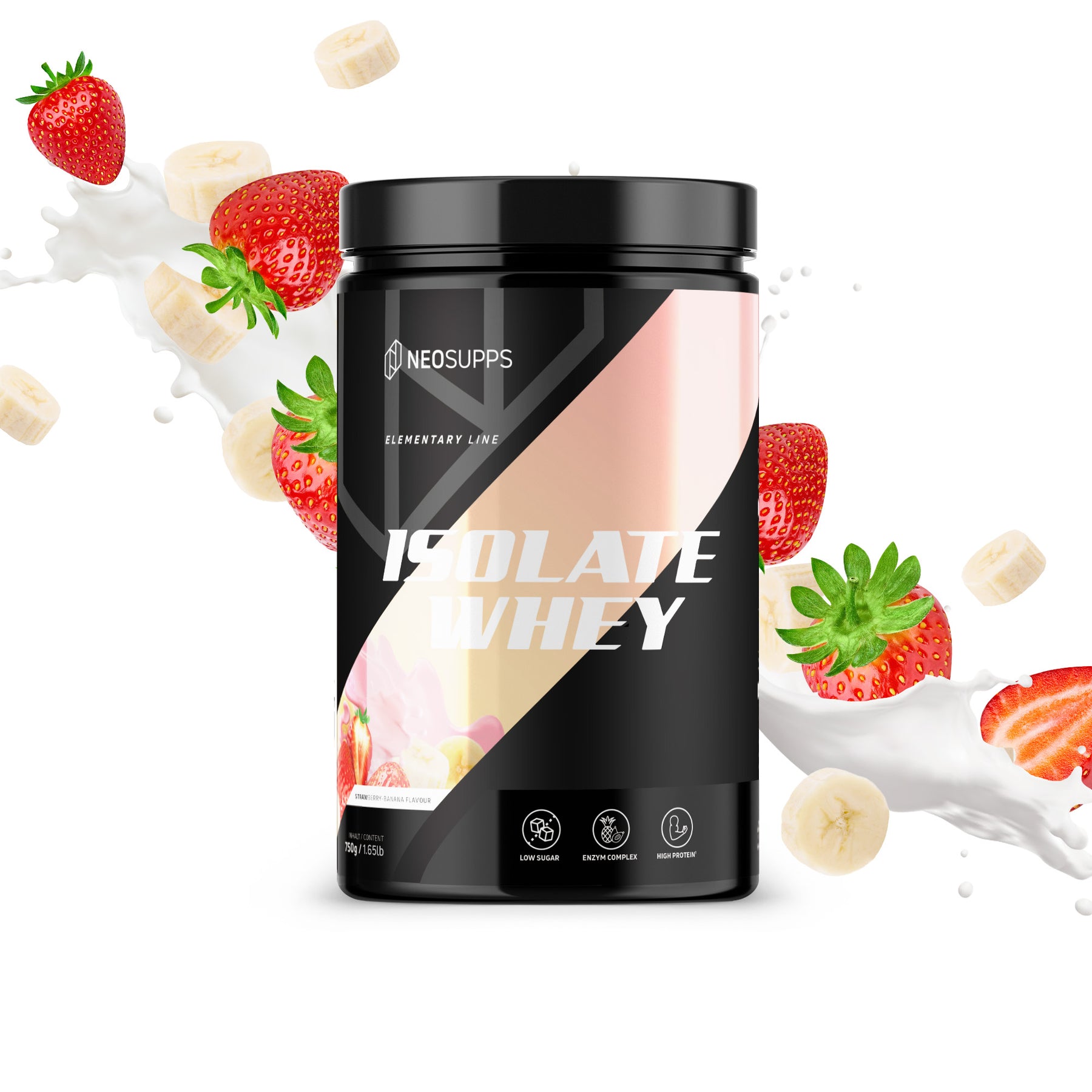 Isolate Whey - Strawberry-Banana 750g