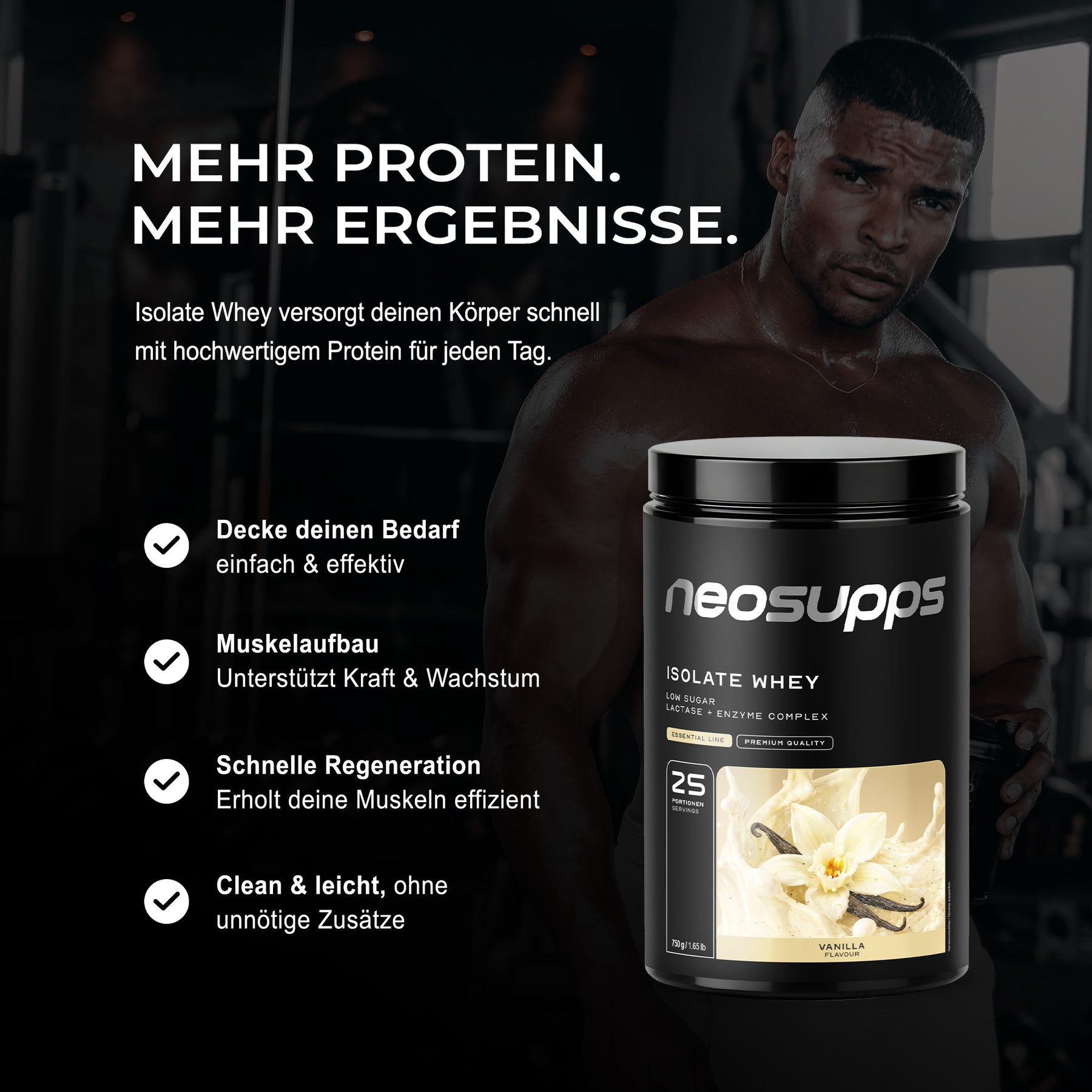 Isolate Whey - Vanilla 750g