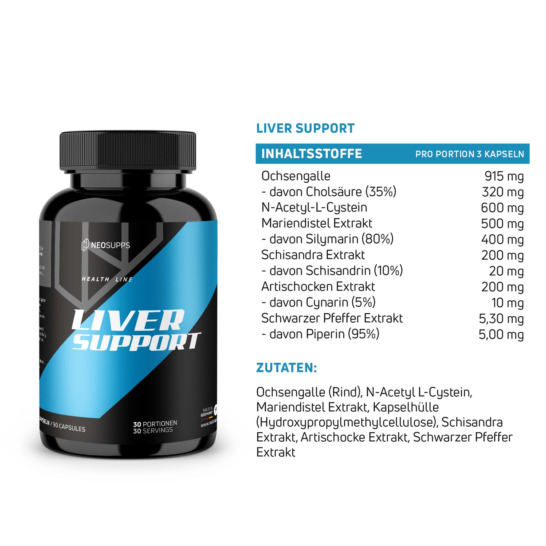 Liver Support - 90 Kapseln
