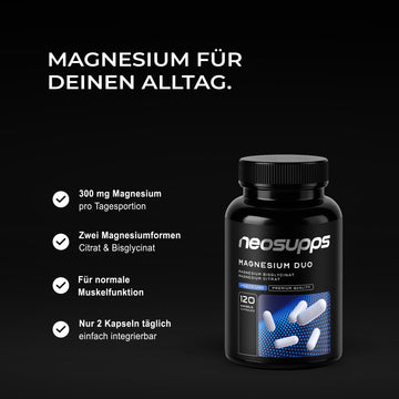 Magnesium Duo - 120 Kapseln