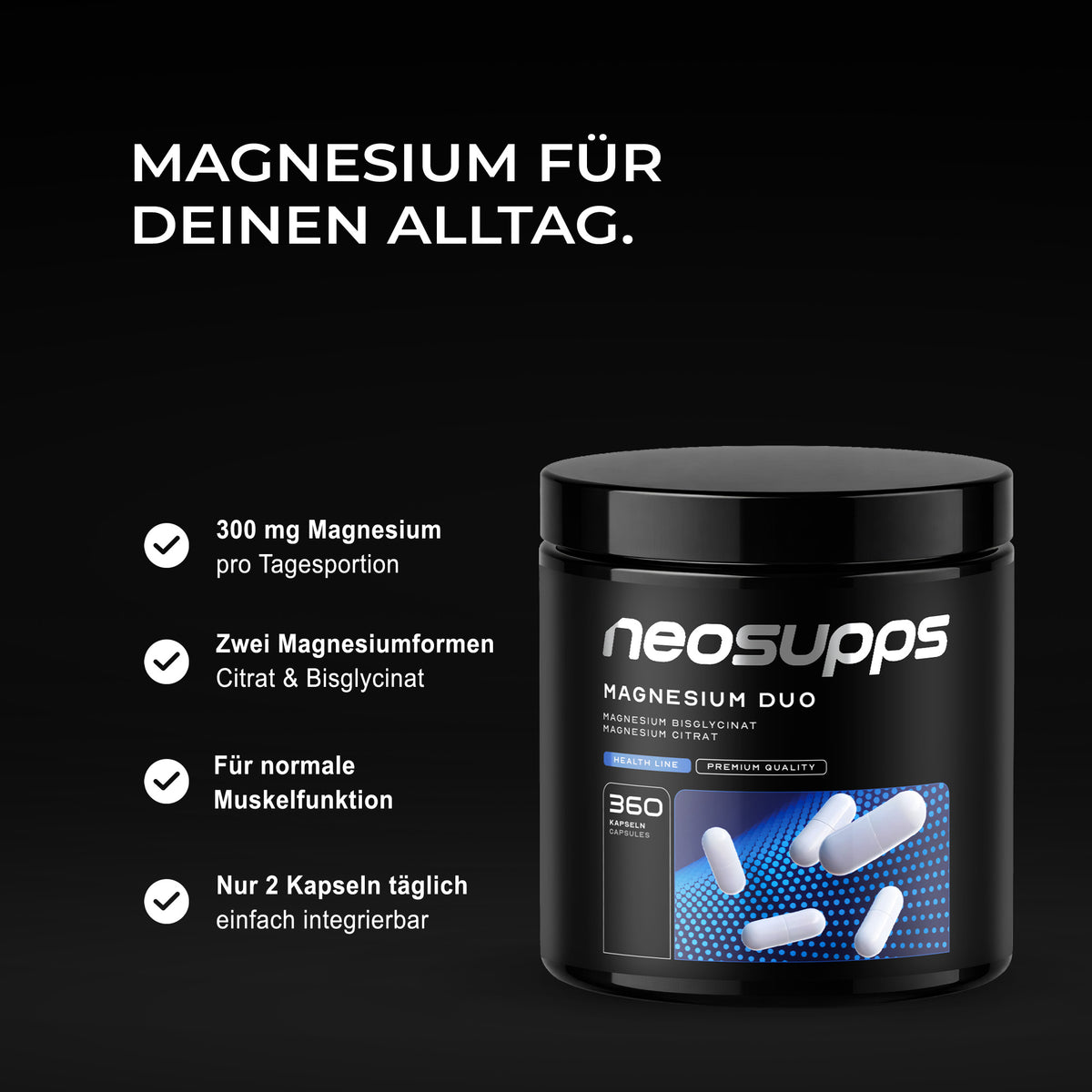 Magnesium Duo - 360 Kapseln