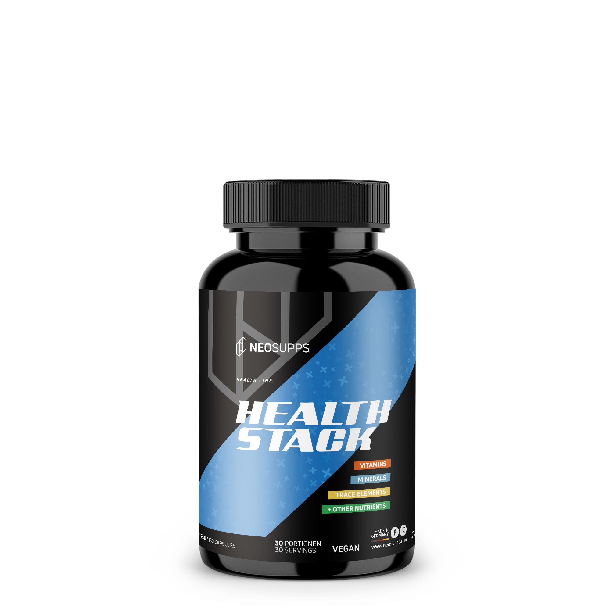 Health Stack - 180 Kapseln - Neosupps: Premium-Supplemente für Top ...