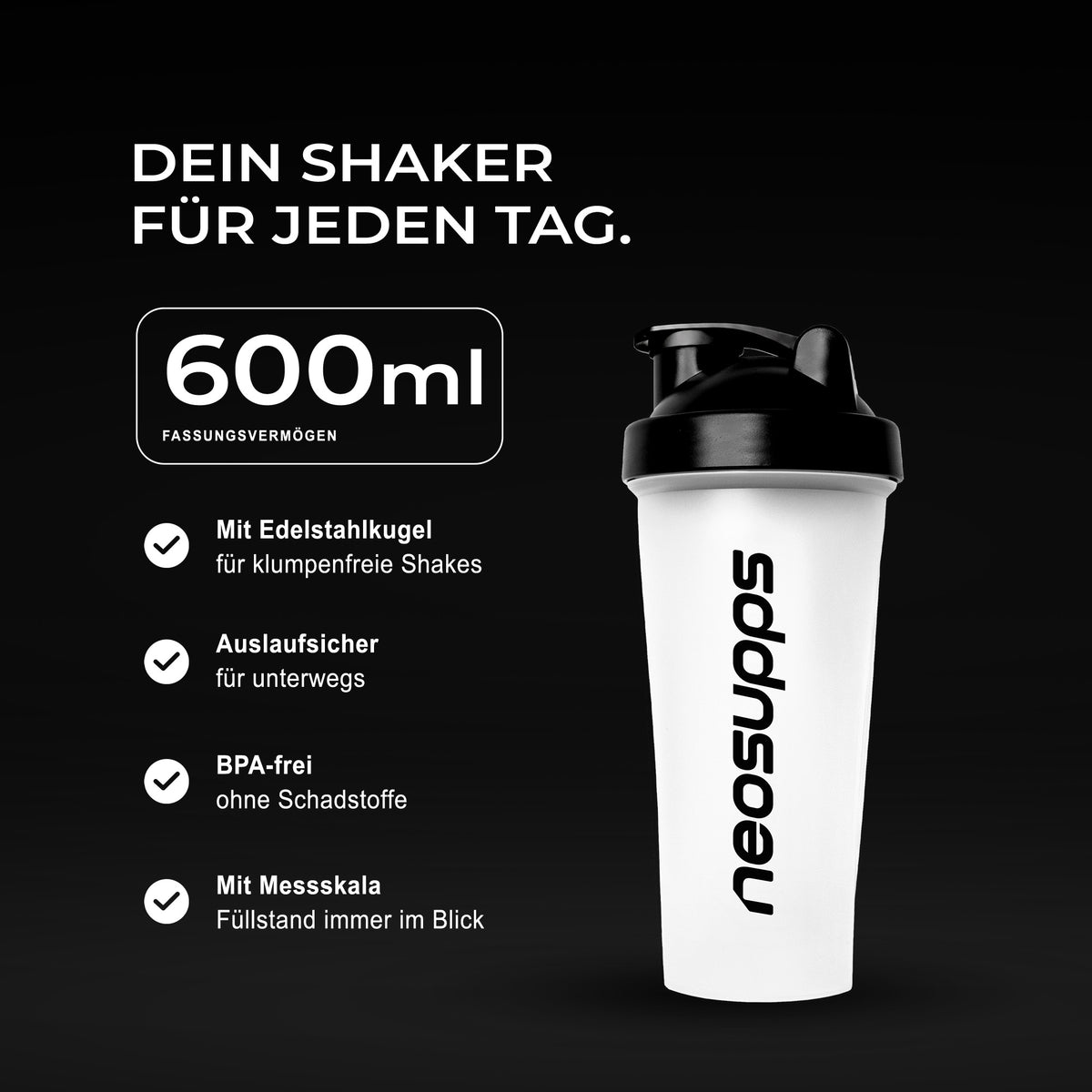 Neosupps Shaker 600ml