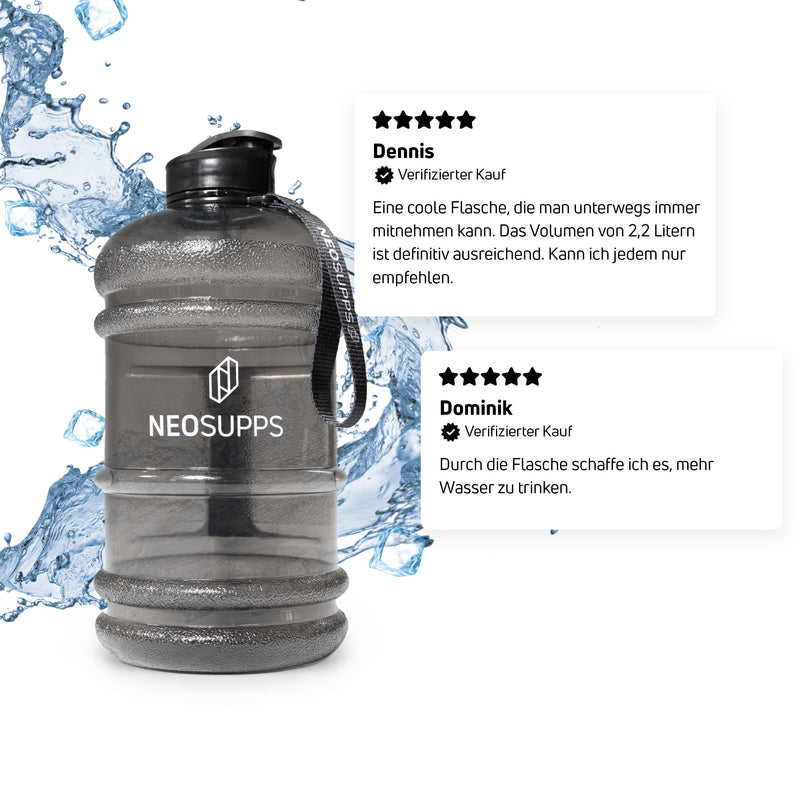 Neosupps Trinkflasche 2,2l