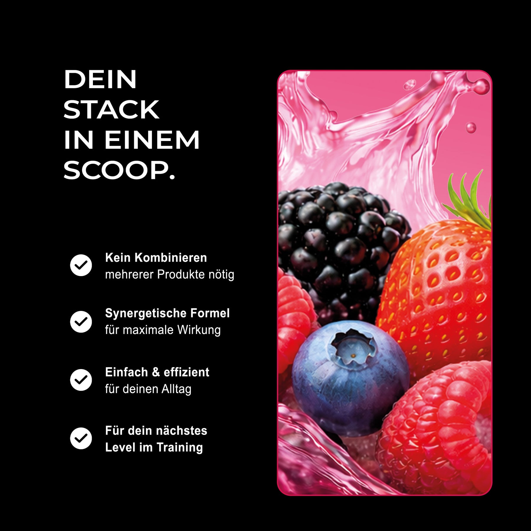 Prime Stack - Wildberry, 450g